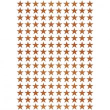 Stickers étoiles cuivre (29,7 x 42 cm)  par Lilipinso
