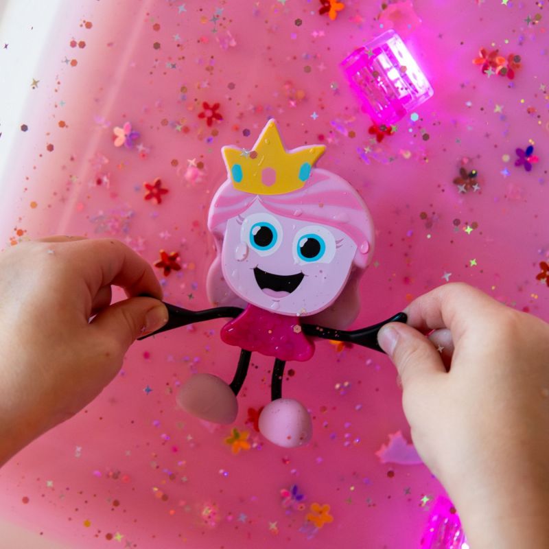 Personnage Princesse Ida et 2 cubes lumineux Glo Pals Ambiance 7