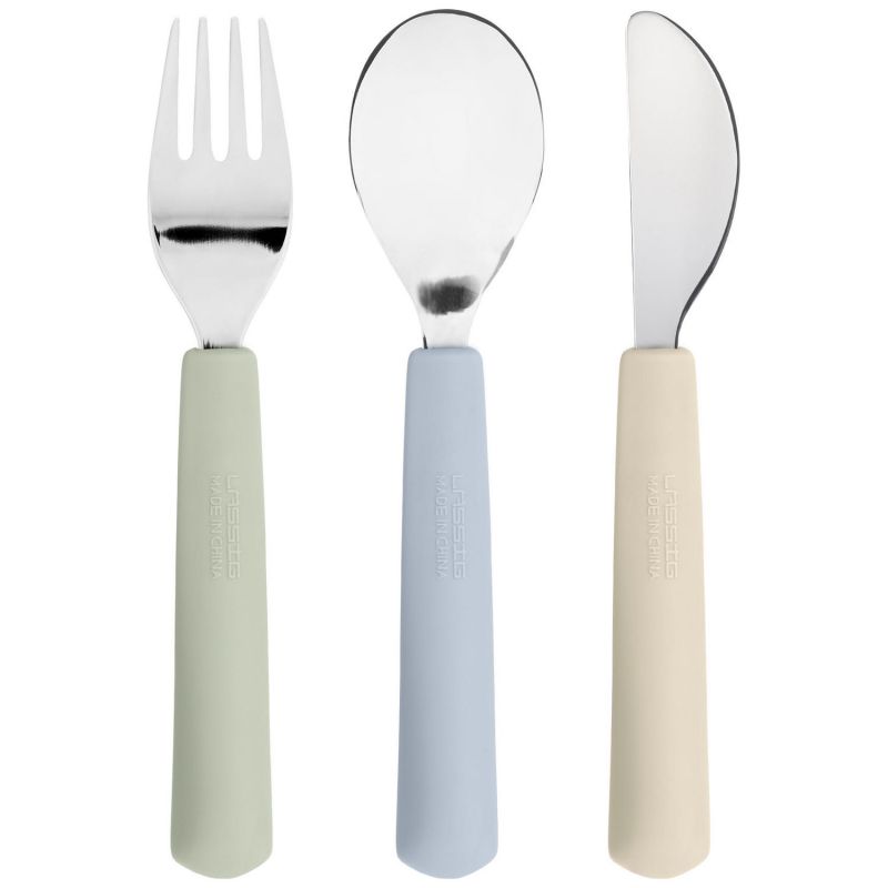 Couverts en silicone Happy Fruits Citron (3 pièces) Lässig Produit 2