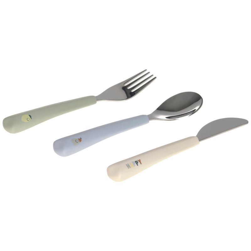 Couverts en silicone Happy Fruits Citron (3 pièces) Lässig Produit 3