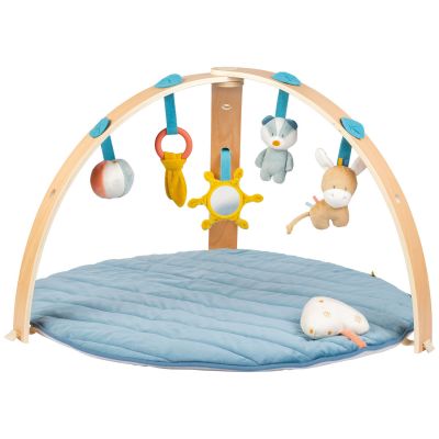 Tapis d'éveil avec arches en bois Felix et Léo Nattou