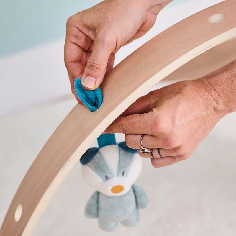 Tapis d'éveil avec arches en bois Felix et Léo Nattou Ambiance 6