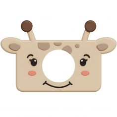 Coque en silicone pour appareil photo Zoo Friends Giraffe - The Zoofamily