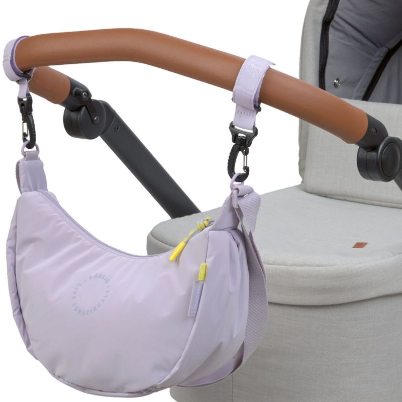 Sac banane à langer Stretch Up et organiseur poussette lilas Lässig Produit 5