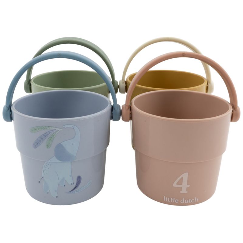 Lot de 4 gobelets de bain Safari Friends Little Dutch Produit 3