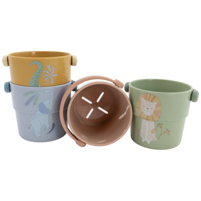 Lot de 4 gobelets de bain Safari Friends Little Dutch Produit 6