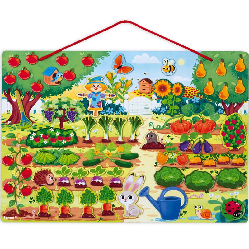 Jeu Mon jardin magnétique Janod