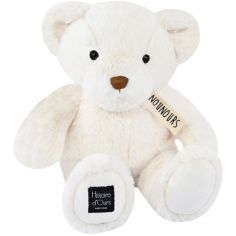 Peluche le Nounours blanc (28 cm) - Histoire d'Ours