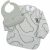 Variation Gris du produit Set de 2 bavoirs Gris de la marque TUM TUM