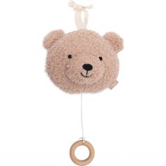 Peluche musicale Teddy Bear Wild Rose (20 cm) - Jollein