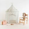 Tente de jeu en tissu recyclé Vichi Beige 3 sprouts Ambiance 2