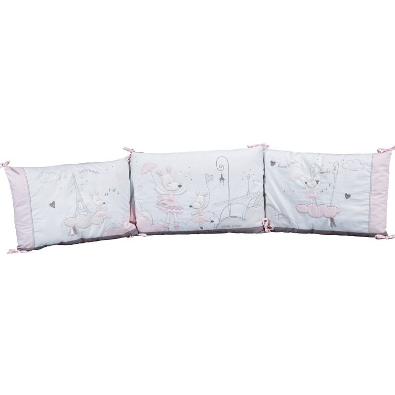 Tour de lit Lilibelle (pour les lits 120 x 60 et 140 x 70 cm) Sauthon