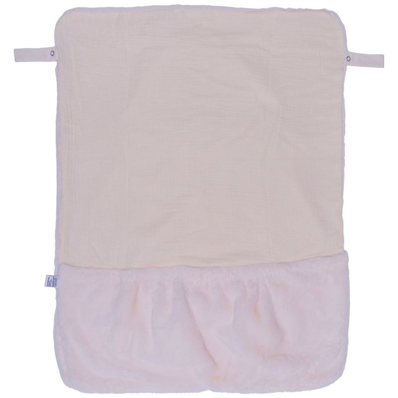 Couverture nomade fausse fourrure angora ivoire BB & Co Produit 2