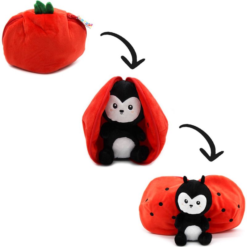 Peluche Les Flipetz Comet la coccinelle-tomate Les Déglingos Produit 7