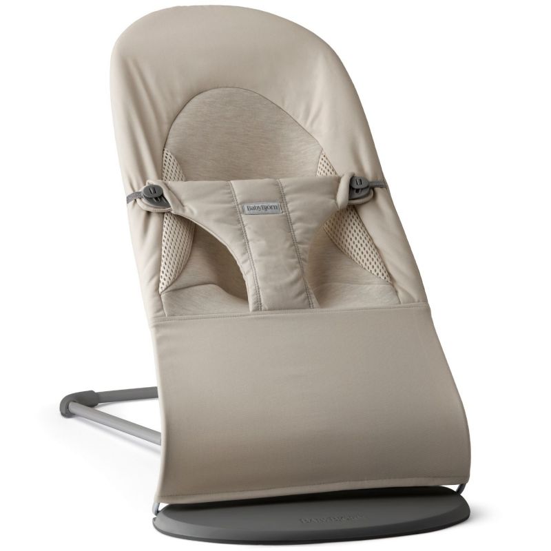 Transat Balance Soft Balance Soft Tri Fabric gris sable BabyBjörn Produit 1