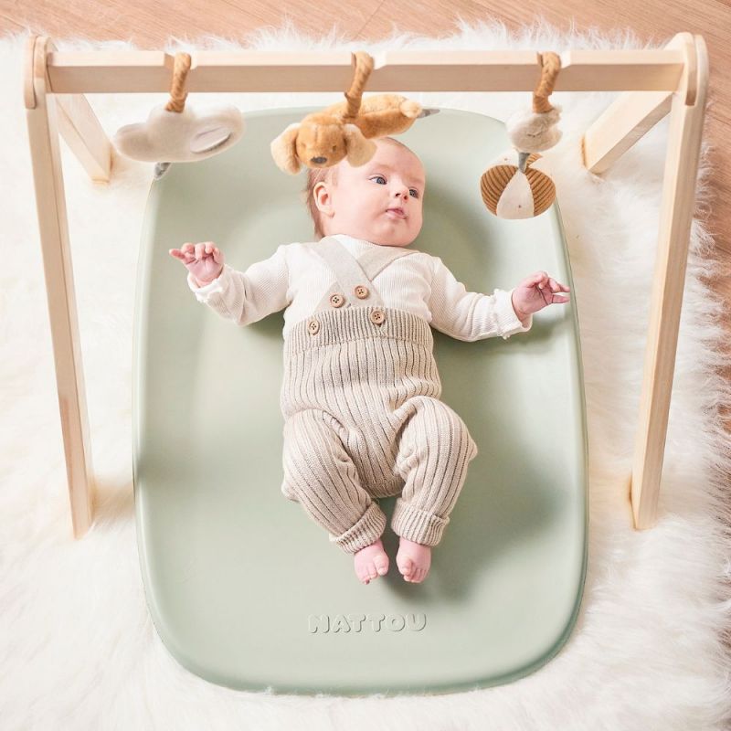 Matelas à langer en mousse Softy vert (70 x 50 cm) - Reconditionné Nattou Produit 9