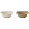Lot de 2 bols à ventouse Peony sandy-oat Liewood Produit 2