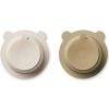 Lot de 2 bols à ventouse Peony sandy-oat Liewood Produit 3