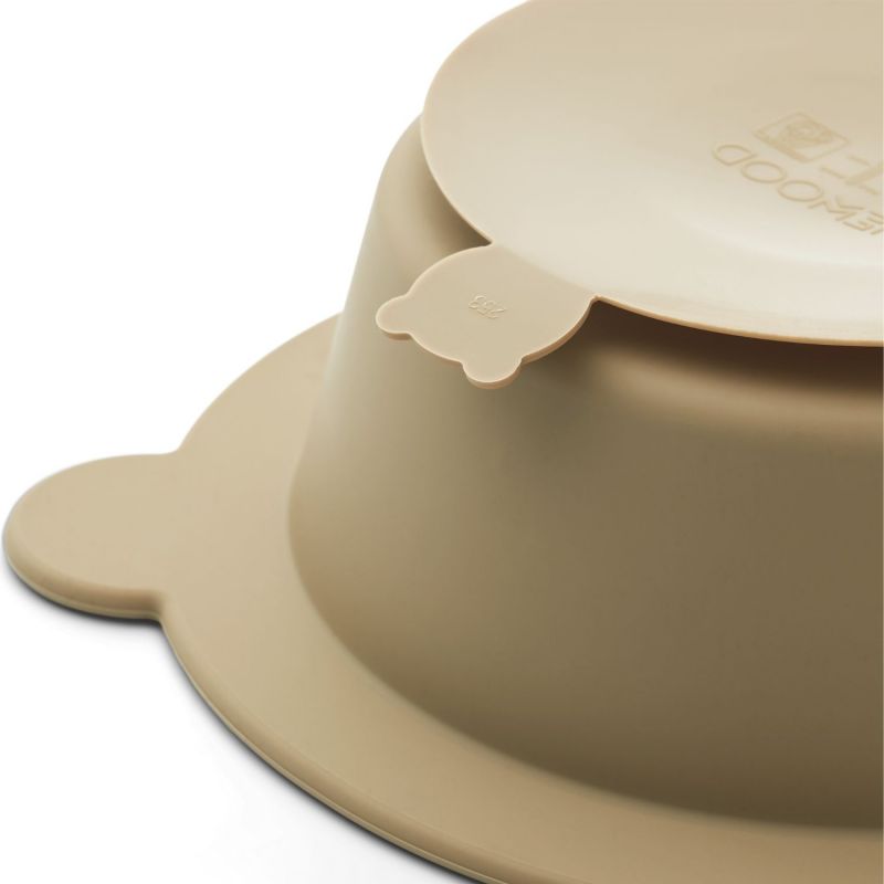 Lot de 2 bols à ventouse Peony sandy-oat Liewood Produit 4