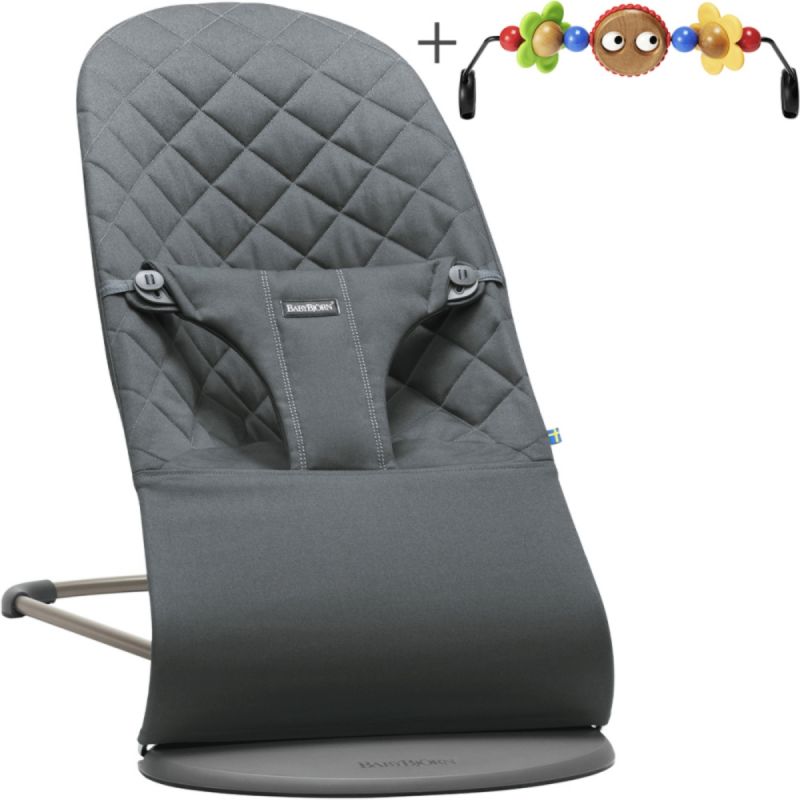 Pack transat Bliss gris + arche de jeux BabyBjörn
