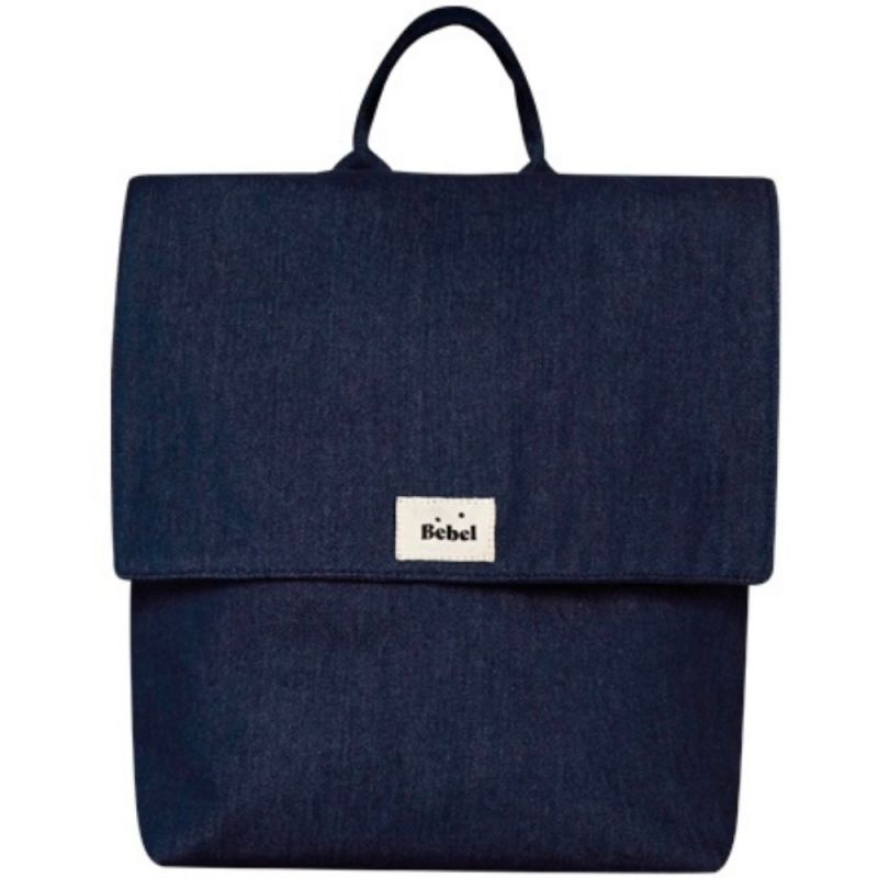 Sac à dos à langer jean brut BEBEL