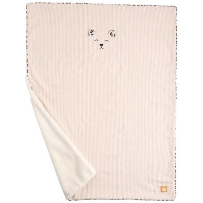 Couverture en velours Léopard (75 x 100 cm)