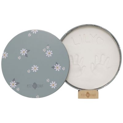 Coffret naissance à empreintes Daisy Blue