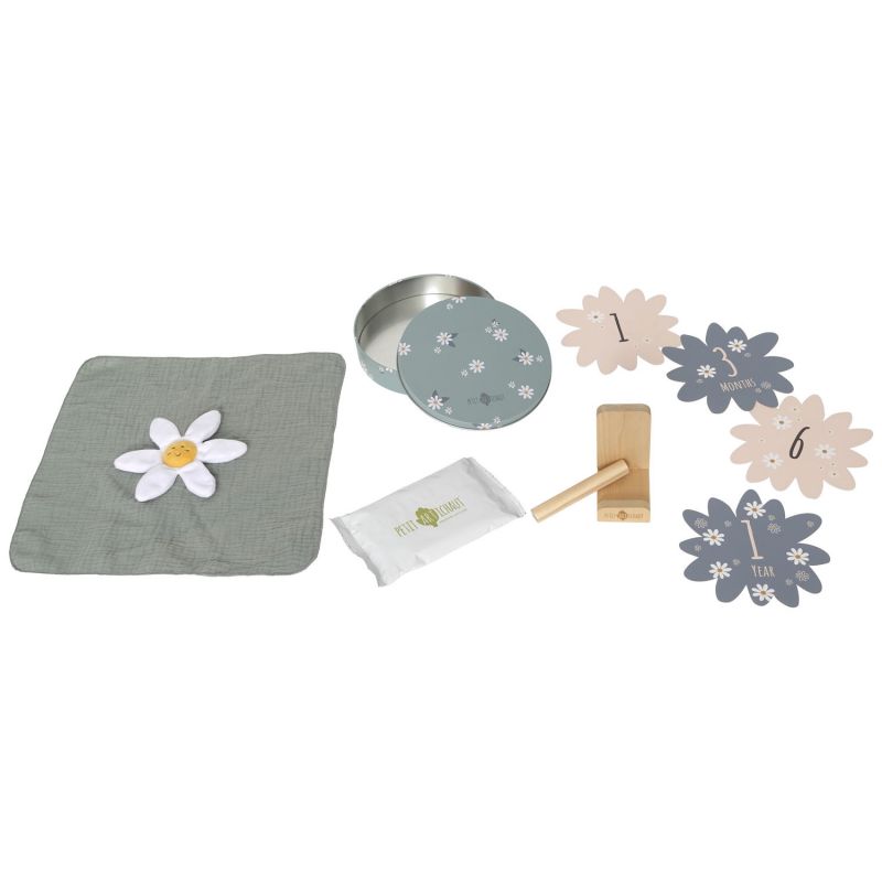 Coffret naissance à empreintes Daisy Blue Petit Artichaut Produit 4