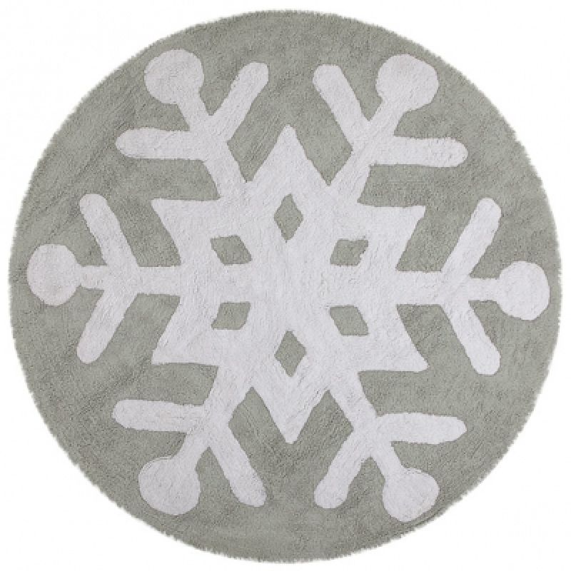 Tapis lavable Flocon (diamètre 140 cm) Lorena Canals