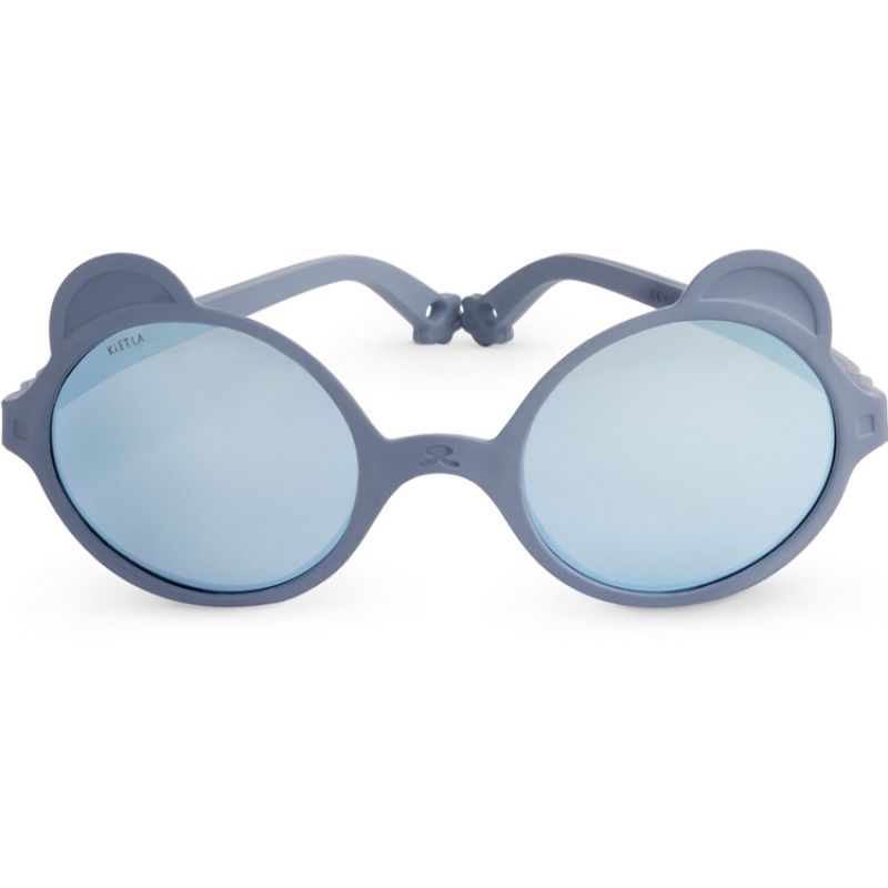 Lunettes de soleil Ours'on bleu argenté (12-24 mois) KI et LA