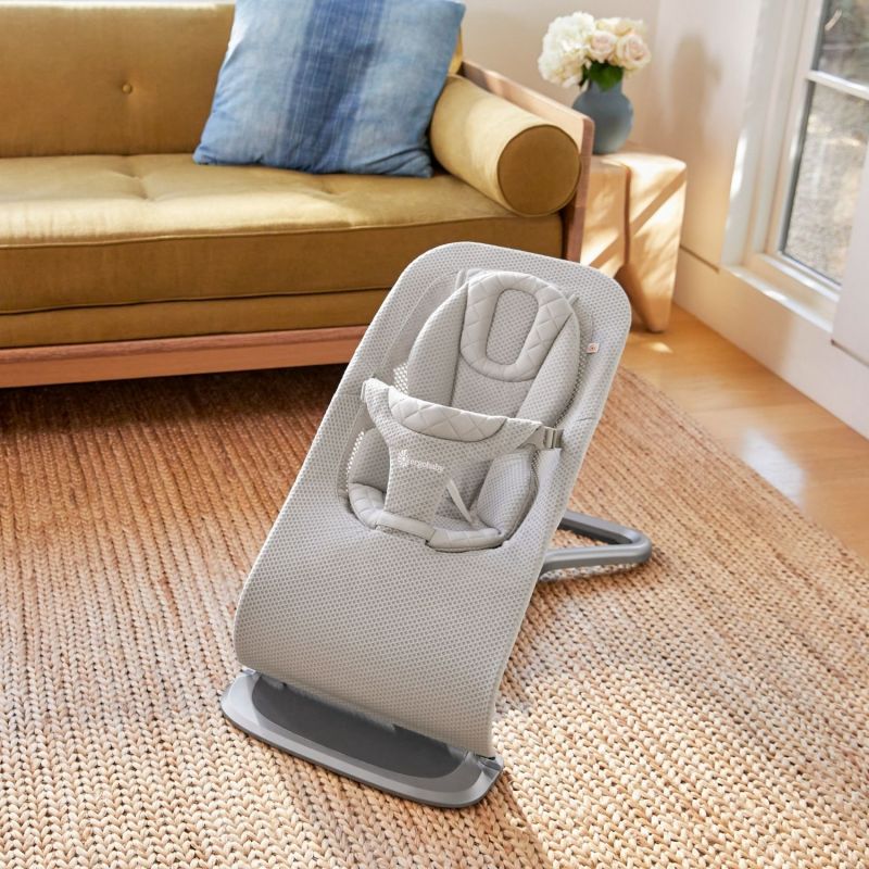 Transat Evolve 3 en 1 Mesh Gris Clair Ergobaby Ambiance 9