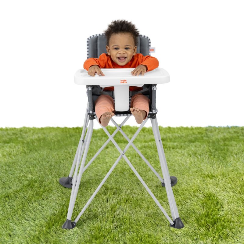 Chaise haute ultra compacte Pop'N Dine Gris - Reconditionné Bright Starts Produit 2