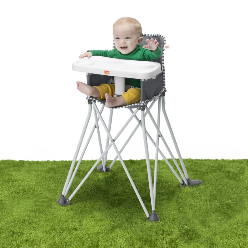 Chaise haute ultra compacte Pop'N Dine Gris - Reconditionné Bright Starts Produit 8