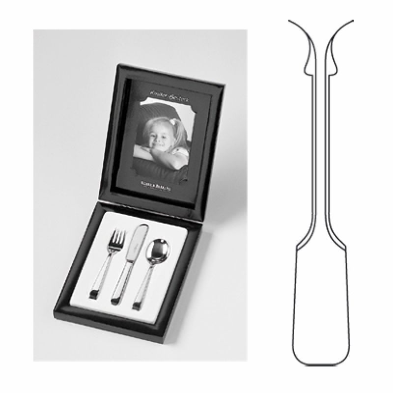 Coffret couverts Alt-Spaten 3 pièces (argent massif 925°) Robbe & Berking
