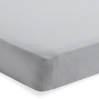 Drap housse en jersey Soft Grey (70 x 140 cm)