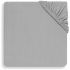 Drap housse en jersey Soft Grey (70 x 140 cm) - Jollein Drap housse en jersey Soft Grey (70 x 140 cm) - Jollein