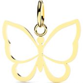 Pendentif Papillon ajouré (or jaune 375°)