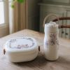 Gourde isotherme Blue Garden (420 ml) Elodie Details Ambiance 2