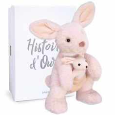 Coffret peluche Sidney le kangourou Terre sauvage (30cm) - Histoire d'Ours