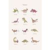 Affiche Dinosaures (42 x 30 cm) - Mushie