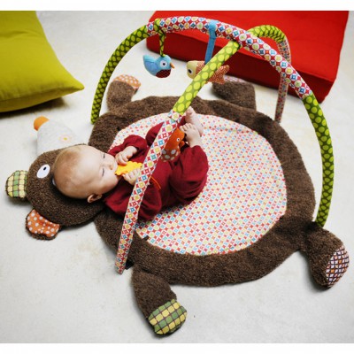 Tapis d'éveil avec arches d'activités Woodours (...