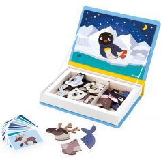 Jeu magnétique Magneti'book Animaux polaires - Janod 