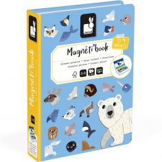 Jeu magnétique Magneti'book Animaux polaires