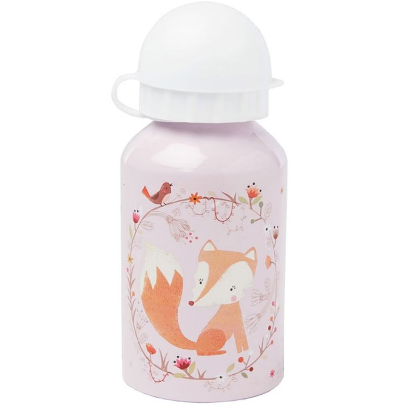 Gourde embout sport Woodland Friends renard (300 ml) sass & belle