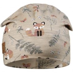 Bonnet d'automne en coton Nordic Woodland (0-6 mois) - Elodie Details