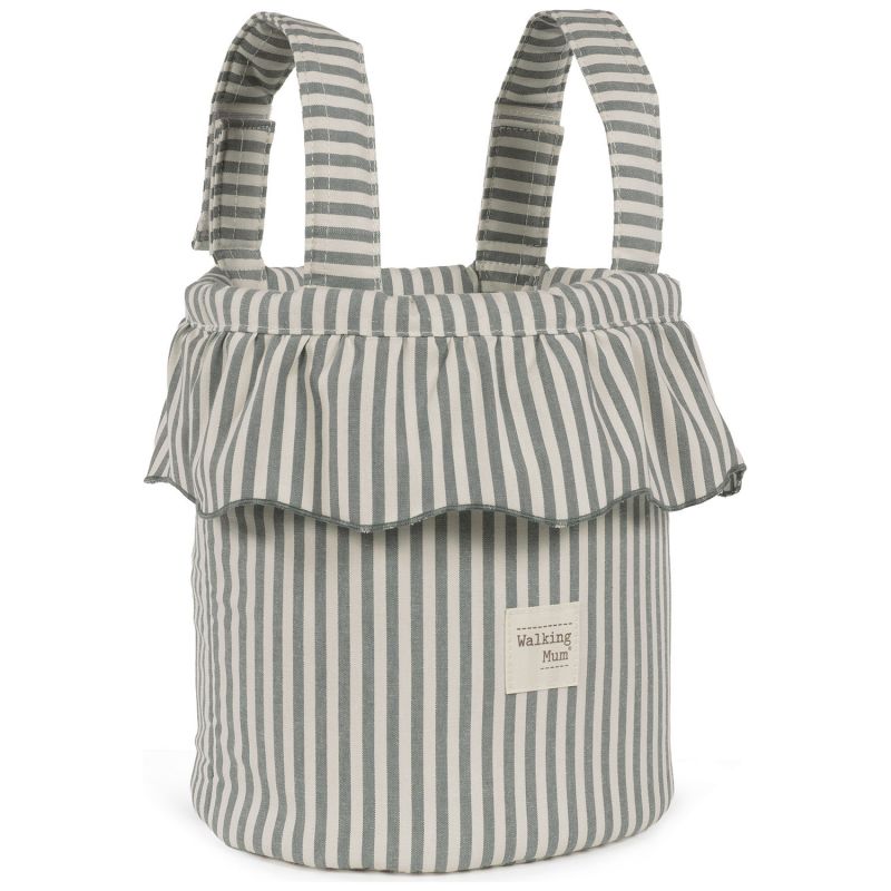 Sac Bucket Praliné Rayures Matcha Walking Mum Produit 3