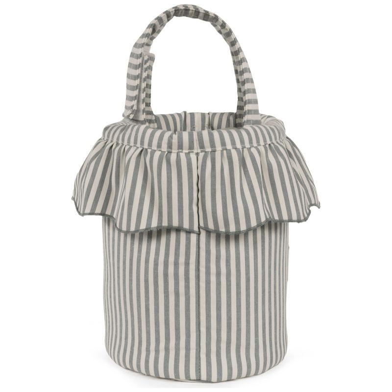 Sac Bucket Praliné Rayures Matcha Walking Mum Produit 4