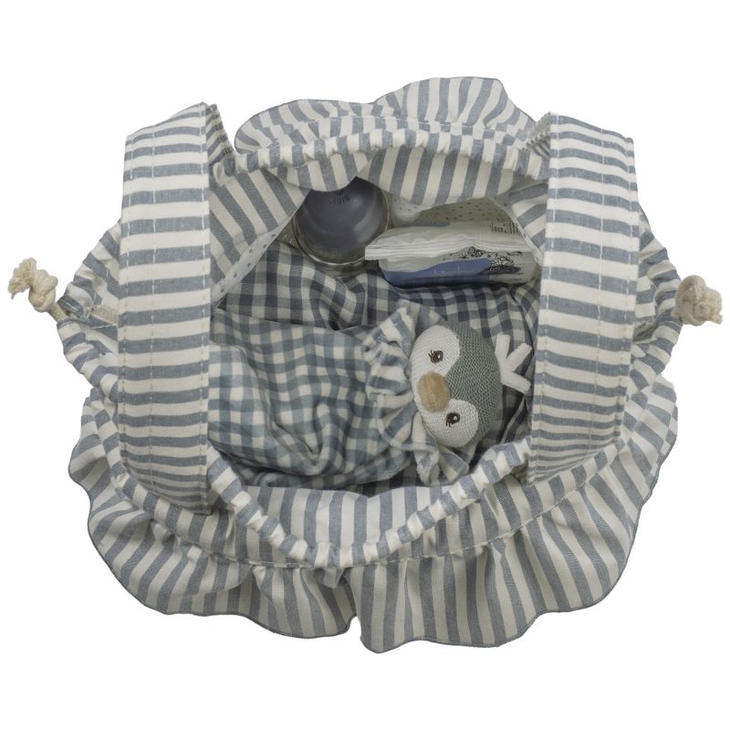 Sac Bucket Praliné Rayures Matcha Walking Mum Produit 5