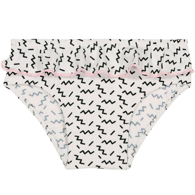 Maillot de bain culotte anti-UV Annette zigzag (3-4 ans) KI et LA
