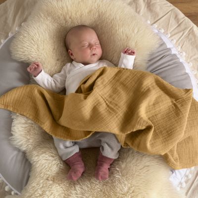 Lange bébé en mousseline de coton  Lot de 10 / 30 x 30 cm Qualité